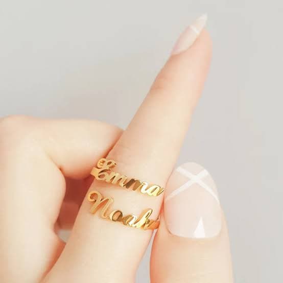 Double name Ring